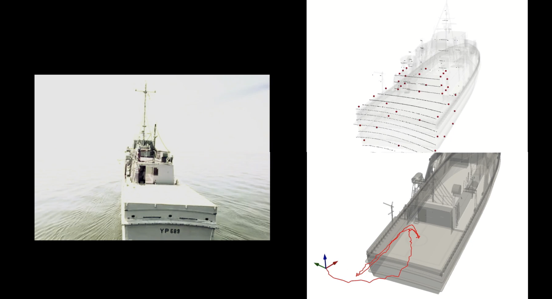 Ship-Relative UAV Pose Estimation with 3D LiDAR